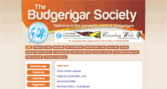 Desktop Screenshot of budgerigarsociety.com